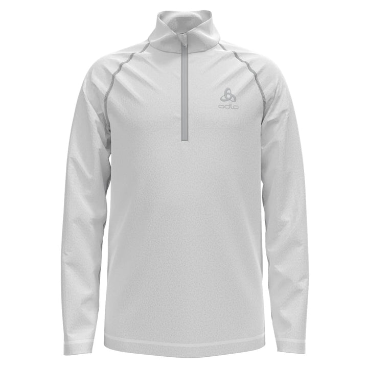 Odlo Damen Berra_542491 Mid Layer mit Reissverschluss (1er Pack) XS Weiss, XS Weiß