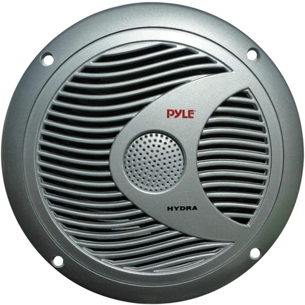 2 PYLE PLMR60S 18 cm 180 mm silber doppelkonus lautsprecher wasserdicht meer pool boot hotel restaur