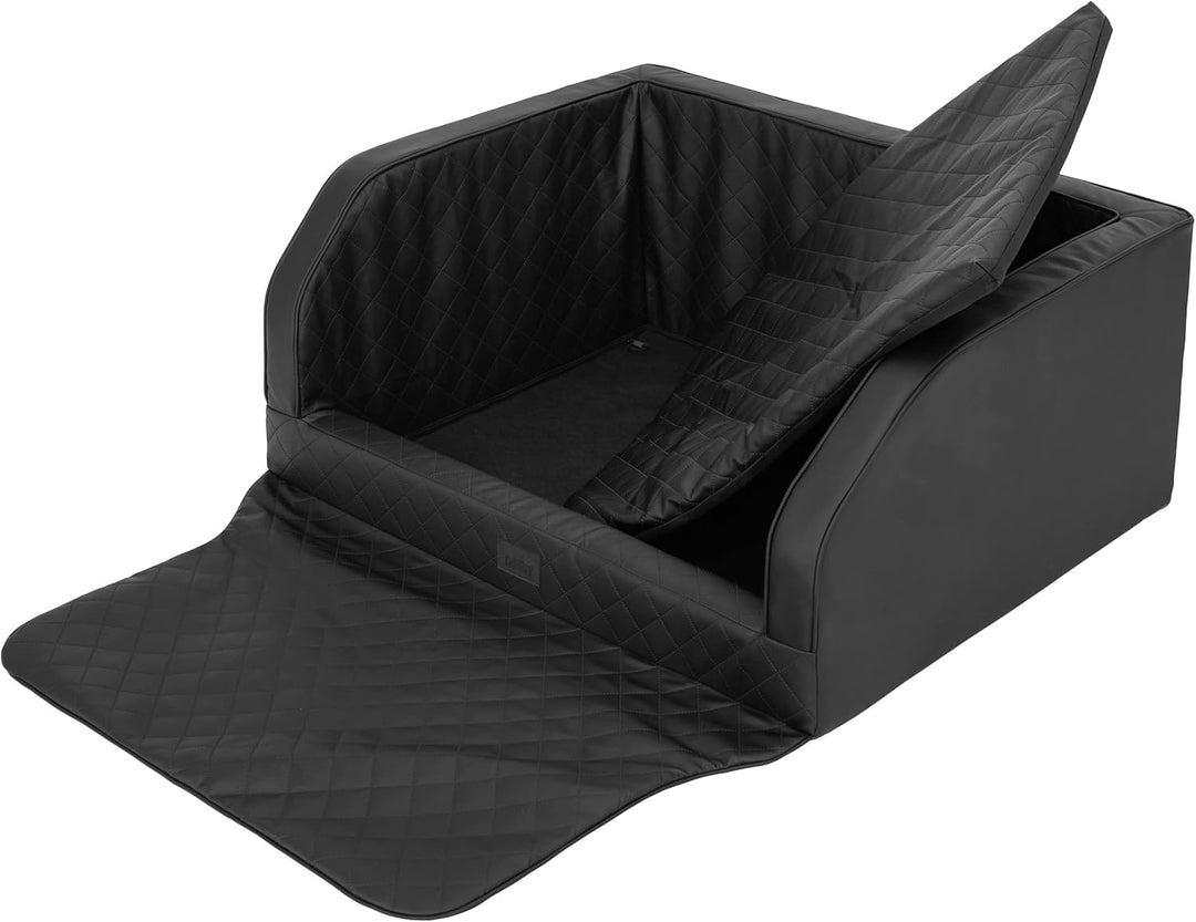 Hundeautositz, Hundebox, Hundebett, Transportboxen, Rückbank, Hundedecke, Kofferraum, für grosse und