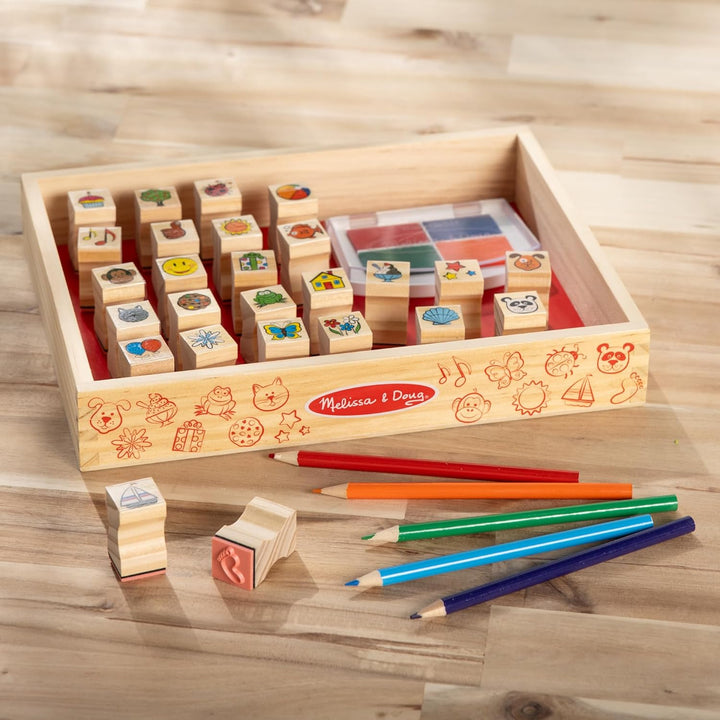 Melissa &amp; Doug Lieblingssachenstempelset | Kunsthandwerk | Stempelset | 3+ | Geschenk für Jungen ode