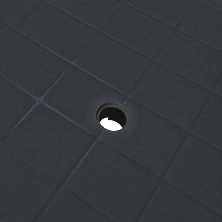 vidaXL Gartentisch Kunststoff Balkontisch Esstisch Campingtisch Terrasse Tisch 101 x 68 x 72 cm Anth