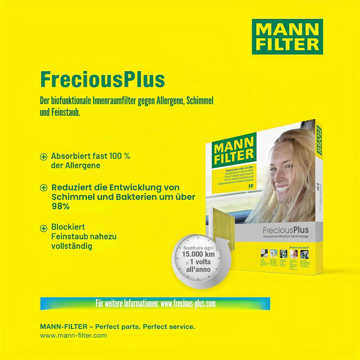 Mann + Hummel GmbH Filter, Innenraumluft