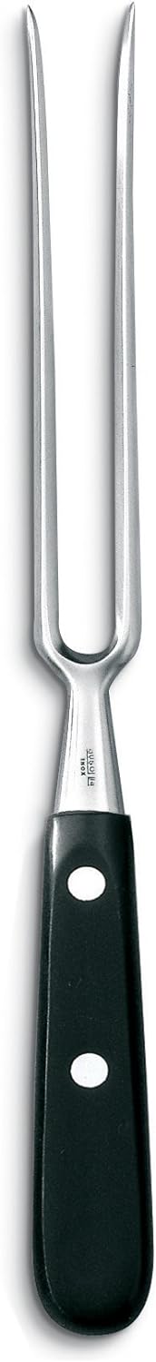 AUSONIA - 64402 GESCHMIEDETE FLEISCHGABEL AUS 420ER EDELSTAHL MIT GRIFF AUS ACETYLHARZ 17 CM. SPÜLMA