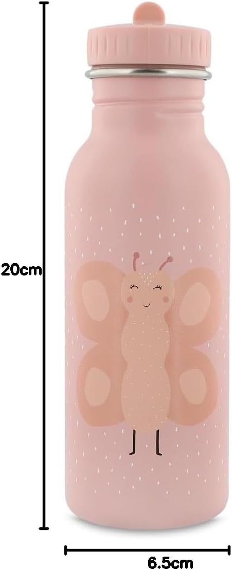 Trixie Trinkflasche Kinder 500ml, Wasserflasche Kindergarten, auslaufsicher | Kinderflasche für Jung