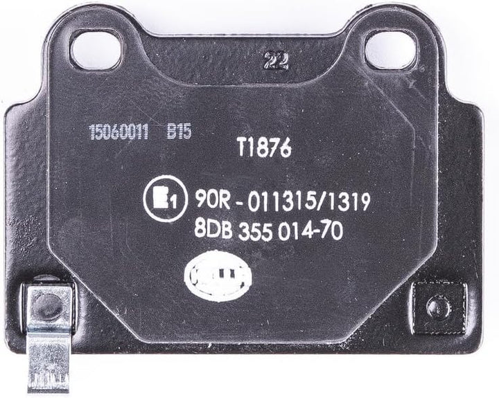 HELLA PAGID 8DB 355 014-701 Bremsbelagsatz - T1876 - Dicke/Stärke: 14.1mm - Bremssystem: Brembo - mi