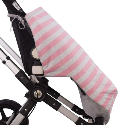 JYOKO KIDS Universal Baby Fusssack Kinderwagen, Extra Weicher Fleece für den Winter (PINK ISLAND, Fl