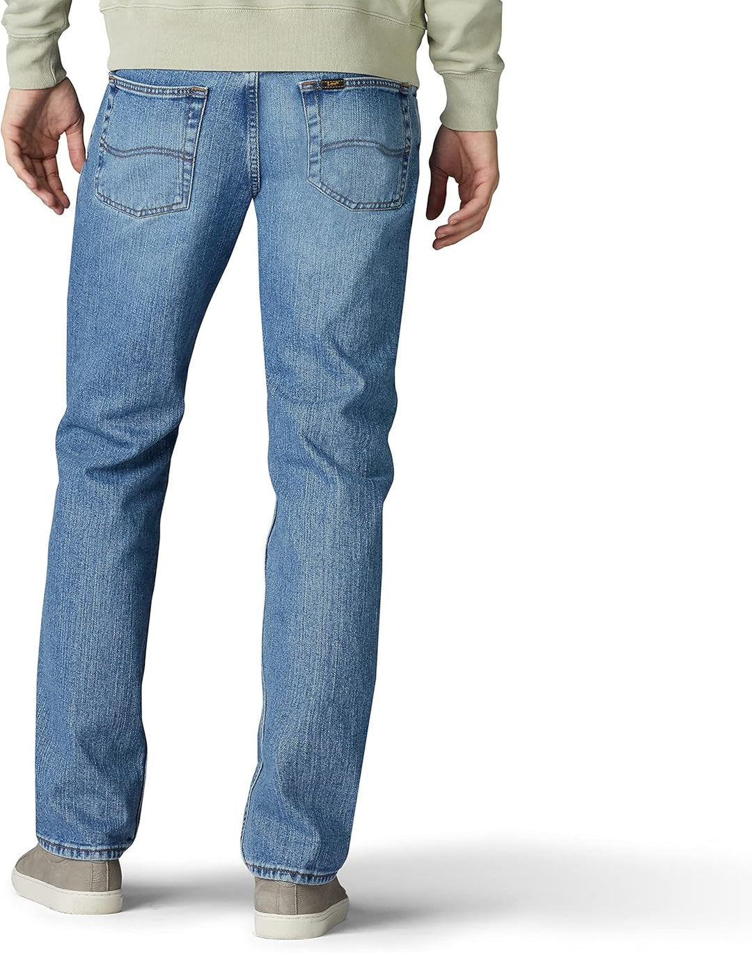 Lee Herren Jeans Regular Fit Straight Leg Jean 31W / 29L Vintage-stein., 31W / 29L Vintage-stein.