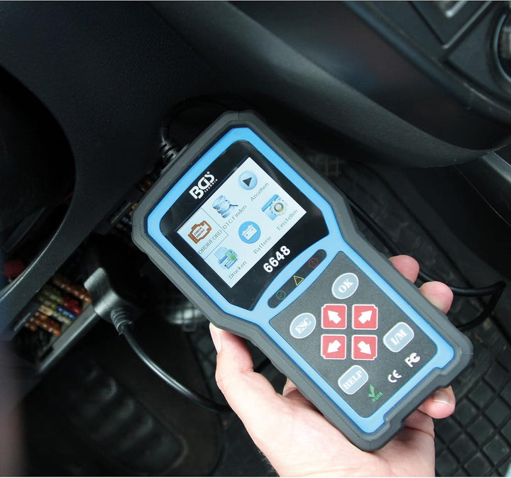 BGS 6648 | OBD 2 (EOBD) Fehler-Diagnosegerät | Klartext-Fehlercode | Auto-Scanner /