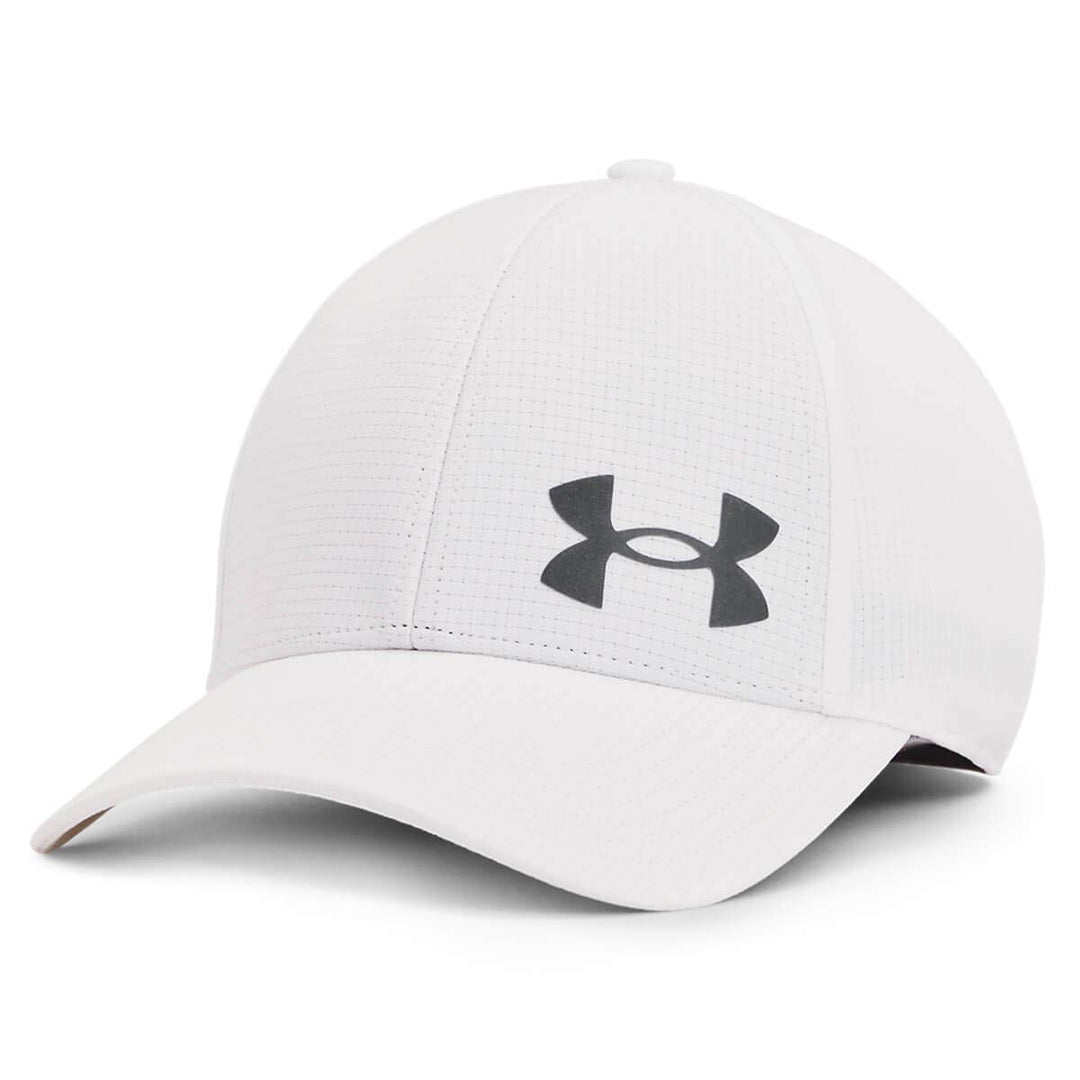 Under Armour Running - Textil - Kopfbedeckungen Heathered 3.0 Blitzing Cap L-XL Weiss, L-XL Weiß
