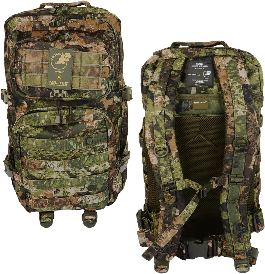 Mil-Tec US Assault Pack Backpack L Wasp I Z3a, L Wasp I Z3a