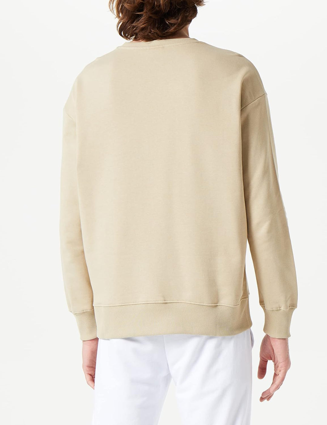 FILA Herren Baben Oversized Crew Sweatshirt M Fields Of Rye, M Fields Of Rye