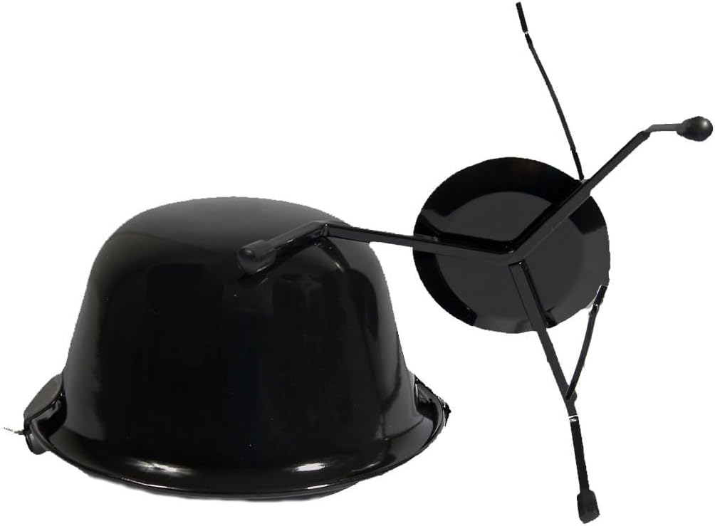 Set Ungaricher Gulaschkessel Emaille 0,8 Liter + Kesselständer Fonduetopf Schokoladenfondue Serviert