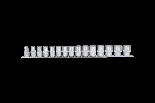 KS Tools 911.1285 1/2" 12-kant-Stecknuss-Satz, 15-tlg., 10-24mm