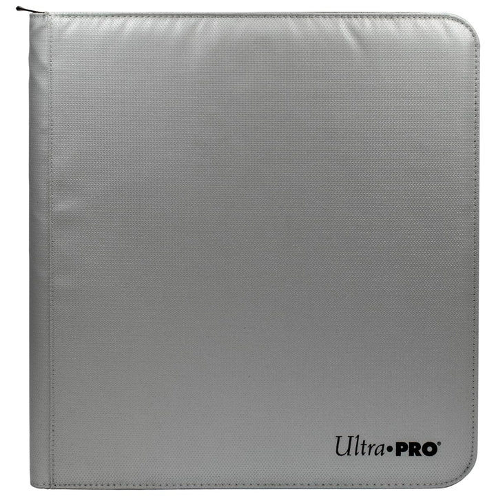 Ultra Pro 12-Pocket Fire Resistant Zippered PRO-Binder: Silber Pokemon 15946, M Pokemon-Stil, Pokemo