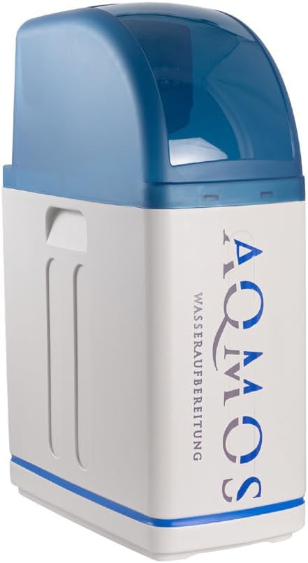 Aqmos R2D2-32 Wasserenthärtungsanlage mit Anschlussset und Montageblock, für Haushalte bis zu 5 Pers