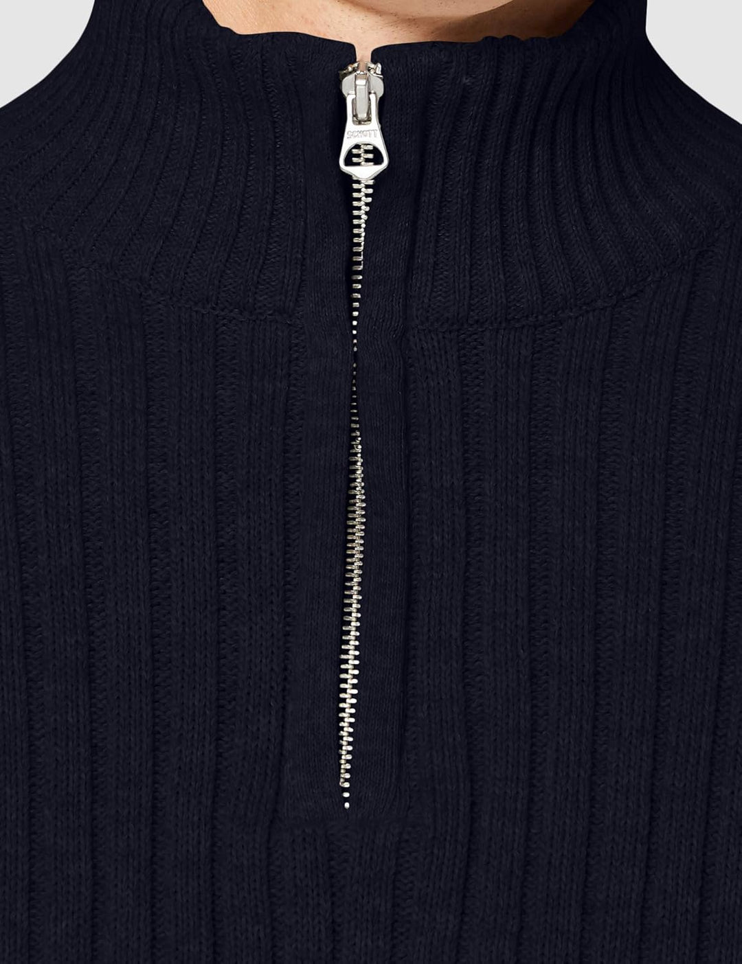 Schott NYC Herren Pullover S Navy, S Navy