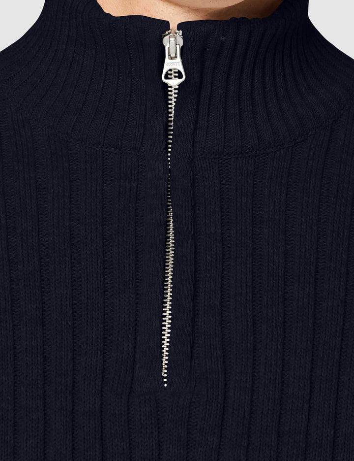 Schott NYC Herren Pullover S Navy, S Navy
