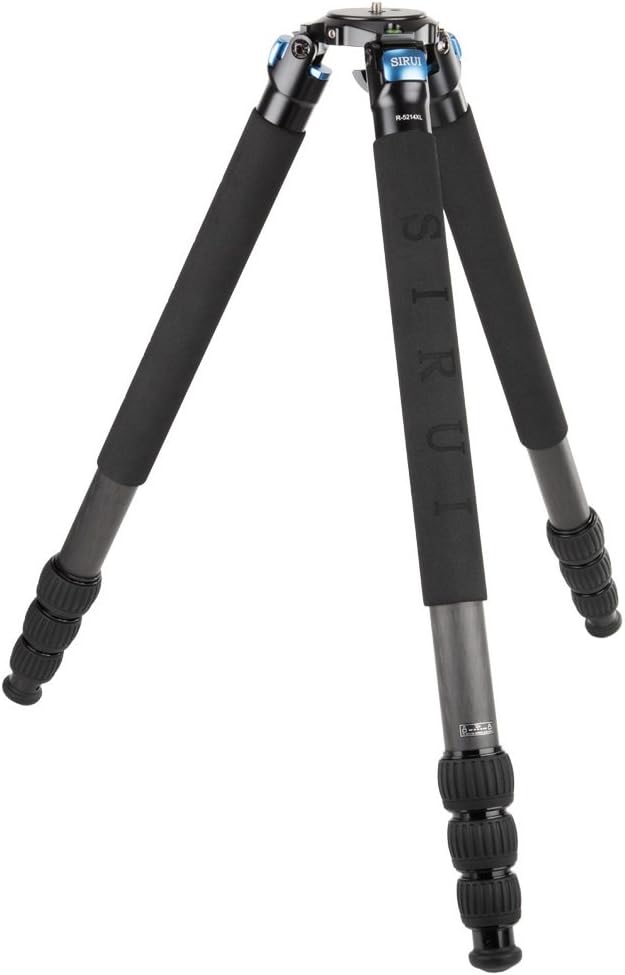 Sirui R-5214XL Studio-Dreibeinstativ mit Adapterhalbschale/Tasche/Gurt, R-5214XL