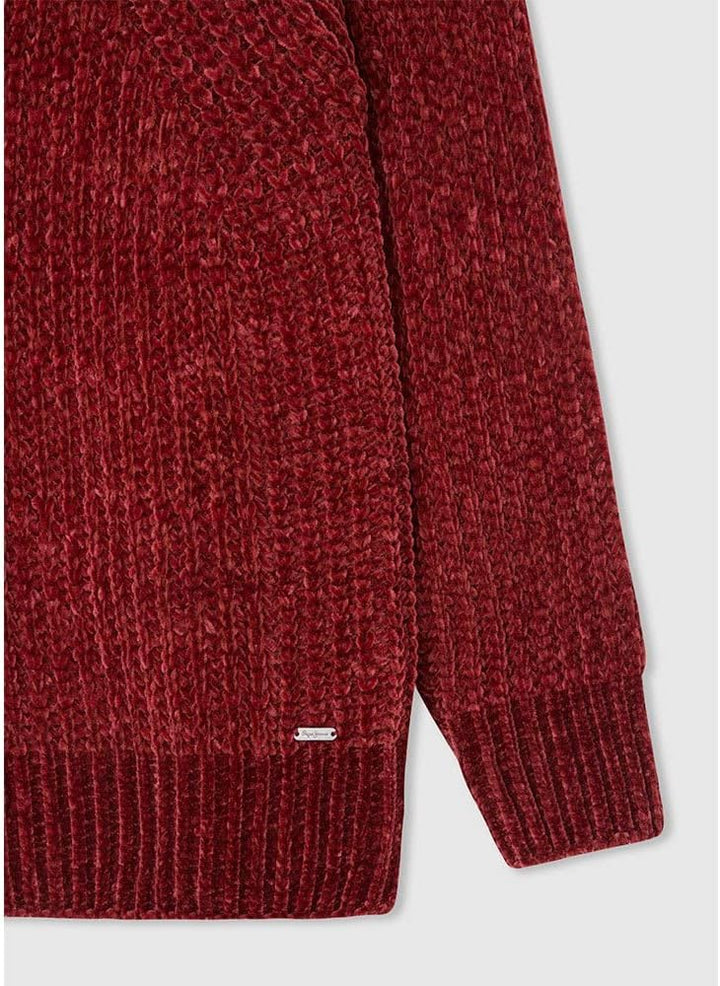 Pepe Jeans Mädchen Xamira Lange Ärmel 16 Jahre Rot (Burnt Red), 16 Jahre Rot (Burnt Red)