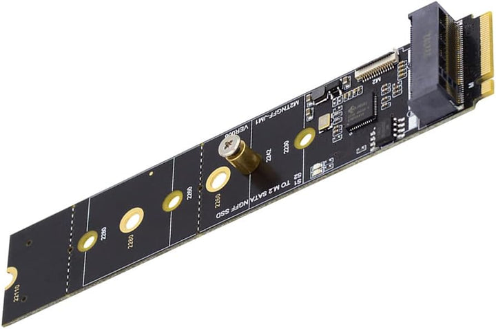 Cablecc SATA NGFF Key B+M SSD auf NVME M-key Motherboard Desktop Adapter Converter SSD Karte JMB582