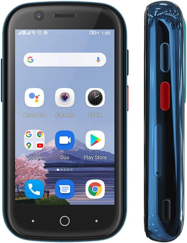 Unihertz Jelly2, Das Kleinste Android 11 4G-Smartphone, 6GB+128GB, NFC,
