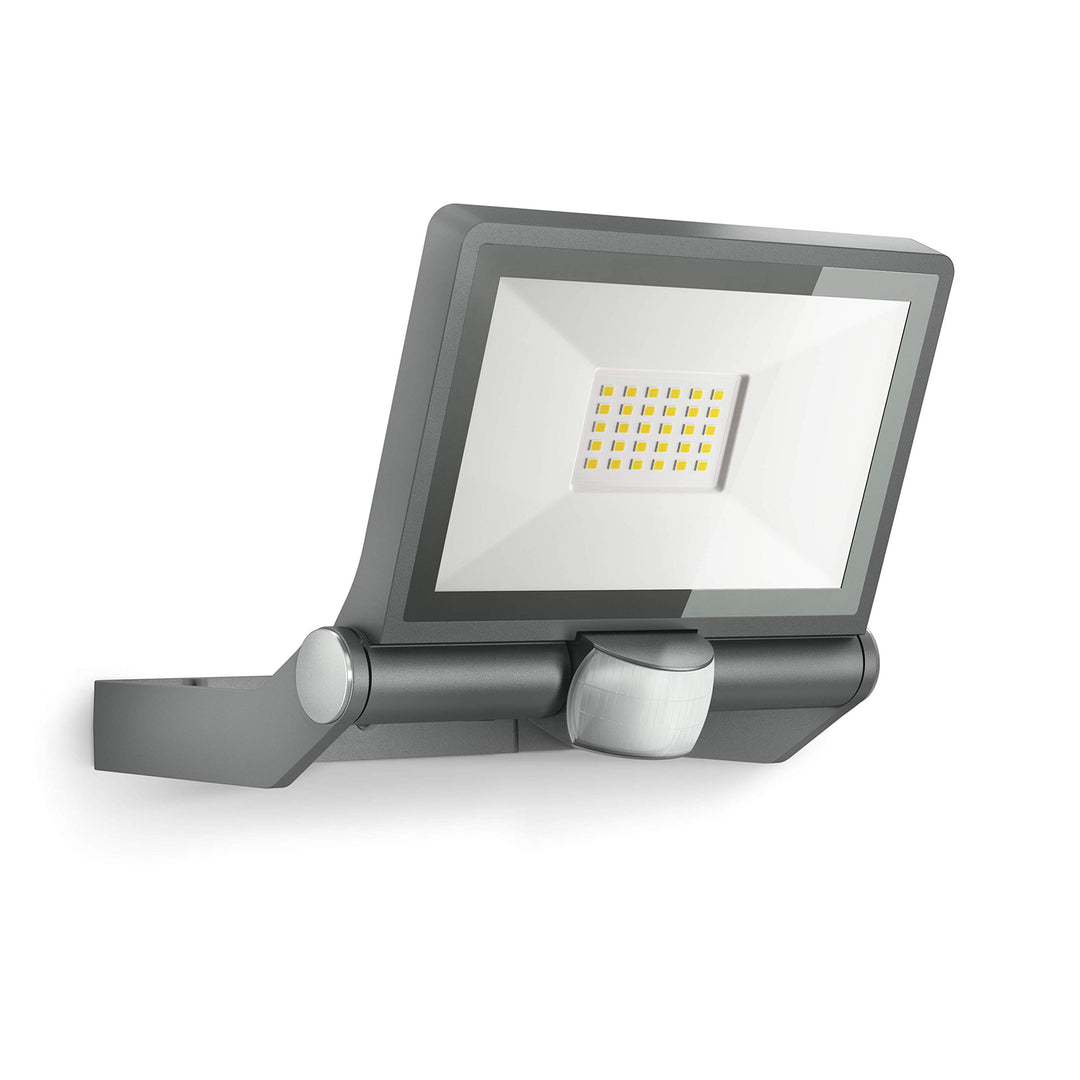 Steinel LED-Aussenstrahler XLED ONE S anthrazit, 180°-Bewegungsmelder, 18,6 W, 2050 lm, 3000K, für Z