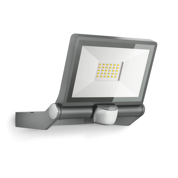 Steinel LED-Aussenstrahler XLED ONE S anthrazit, 180°-Bewegungsmelder, 18,6 W, 2050 lm, 3000K, für Z