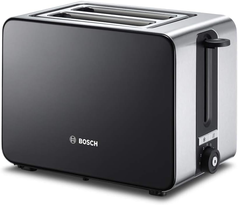 Bosch TWK7203 kabelloser Wasserkocher, Abschaltautomatik, 7 Temperatureinstellungen, 1,7 L, 2200 W,