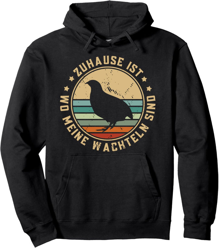 Japanische Legewachtel Wachtelflüsterer Wachtelstall Wachtel Pullover Hoodie