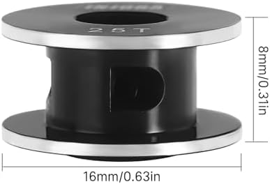 INJORA 35KG Digital Servo wasserdichte 360° Rotation 25T Servo Winde Spule für SCX10 PRO RC Raupe Au