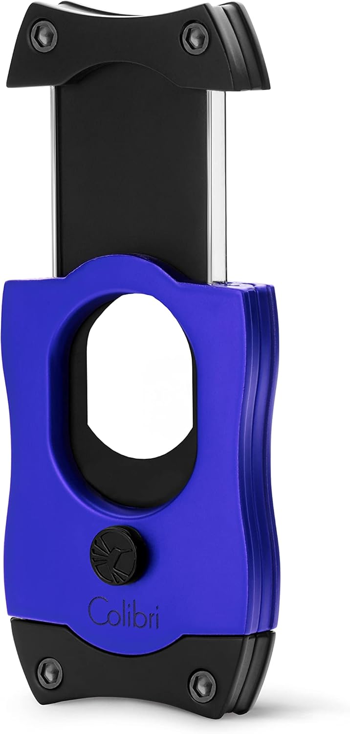 Colibri S-Cut Zigarrenschneider - Klassischer Gerader Schnitt - Bis zu 66 Ringmass Zigarren - Ergono