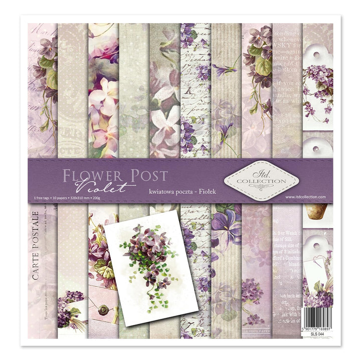 ITD Collection - Scrapbook Papier - Scrapbooking Set - Motivpapier zum Basteln - Dekorpapier 12x12 i