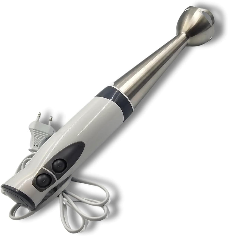 3 PAGEN® Stabmixer aus Edelstahl, elektrischer Pürierstab mit Spritzschutz, 2 Geschwindigkeitsstufen