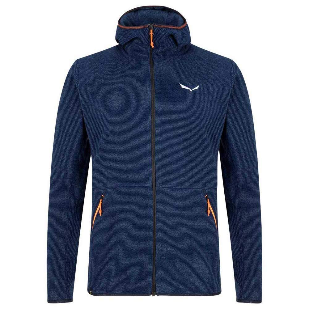 Salewa Herren Nuvolo Pl M Jkt Fleecejacke Midlayer, Dark Denim Melange