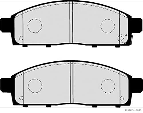 Herth+Buss J3605065 Bremsbelagsatz, Scheibenbremse, 4 Stck.