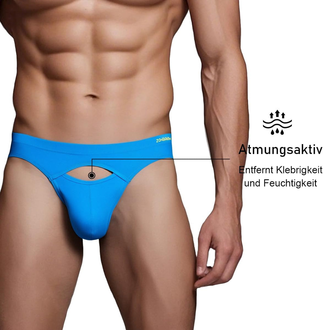 Herren Slips Unterhosen Männer Bambus Unterwäsche Underwear Nahtlose Weiche Low Rise Mens Briefs Und
