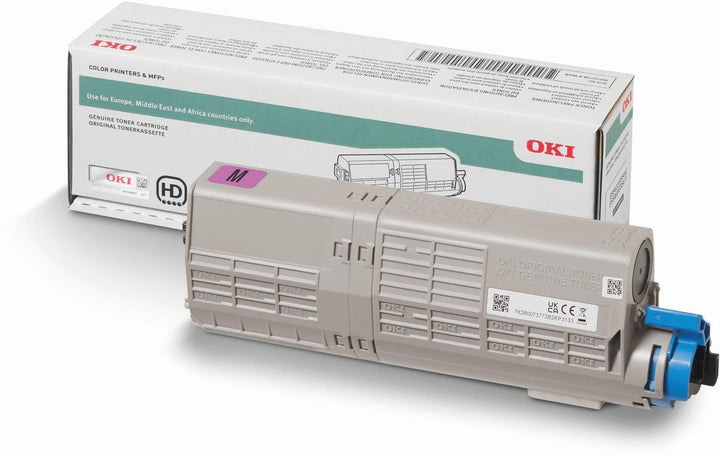 OKI 46490622 Toner 6000 Seiten magenta Tonerkartusche und Laser – Tonerkartuschen und Laser (magenta