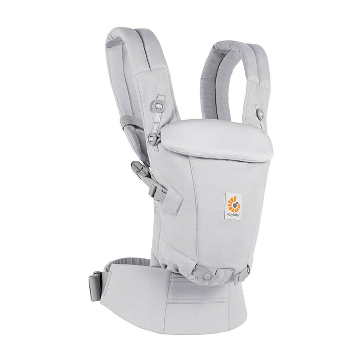 Ergobaby Adapt Babytrage für Neugeborene ab Geburt, 3-Positionen SoftTouch Cotton Ergonomische Babyb