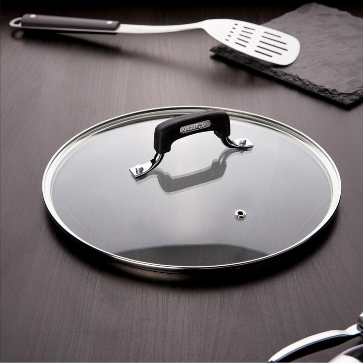 Neu Petra Dark Stielkasserolle 28 cm, mit Deckel 8 Litri, 8 Litri