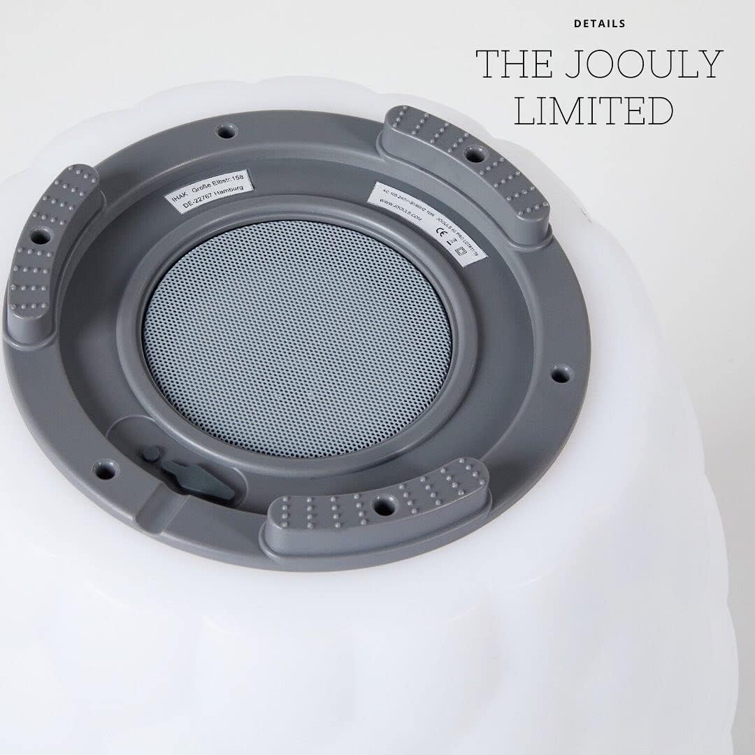 The JOOULY 50 Limited - Bluetooth Lautsprecher, Getränkekühler, Weinkühler mit 9 Licht Farben, mit A