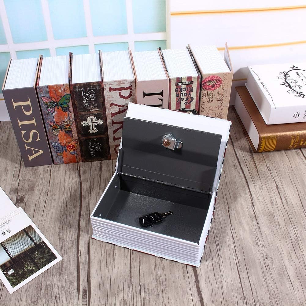Sicherheitsbox mit 2 Schlüsseln, Wörterbuch Buch Geheimtresor Sicherheitsbox Geld Bargeld Schmucksch