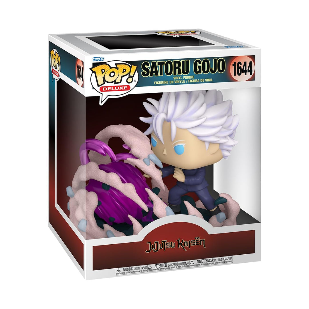 Funko Pop! Deluxe: JJK - Satoru Gojo - (HT: Purple) - Jujutsu Kaisen - Vinyl-Sammelfigur - Geschenki
