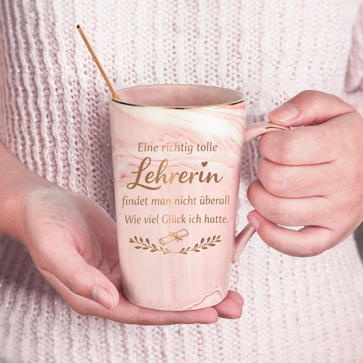 Lehrerin Geschenk Tasse, Abschiedsgeschenk Lehrerin, Geschenke für Lehrerin zum Abschied, Beste Lehr