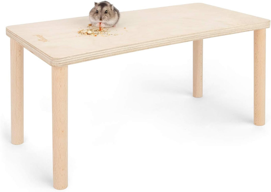 Niteangel Hamster Spielpodest aus Holz für Zwerghamster, Syrische Hamster, Gerbils, Mäuse, Degus ode