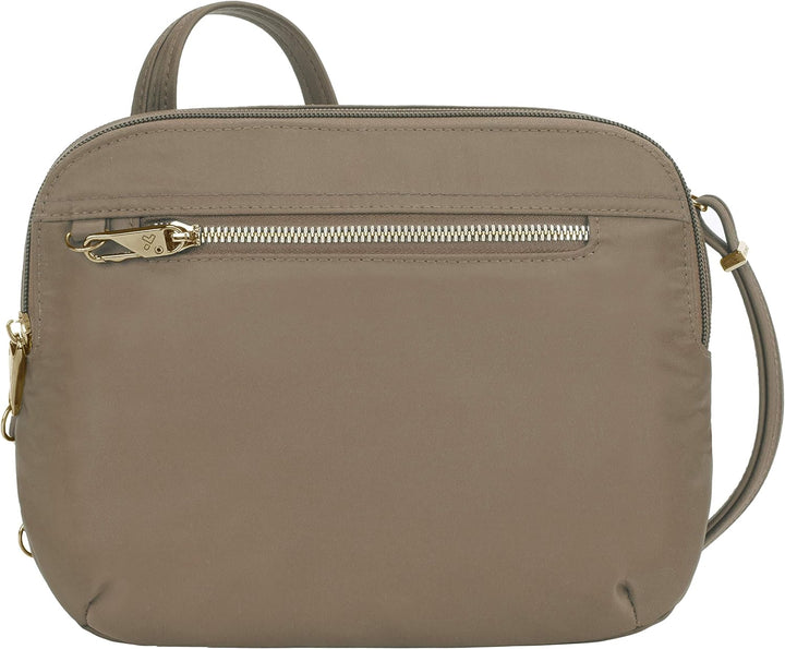 Travelon Damen Anti-theft Tailored E/W Organizer Reisetasche Einheitsgrösse Sandfarben, Einheitsgrös