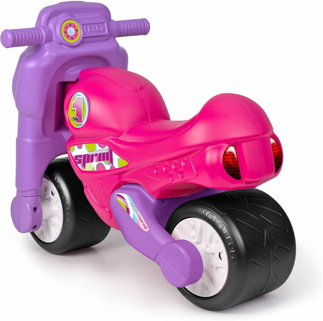 FEBER - Violet Motofeber 1 Sprint Girl, Laufräder für Mädchen im Alter von 18 Monaten bis 3 Jahren (