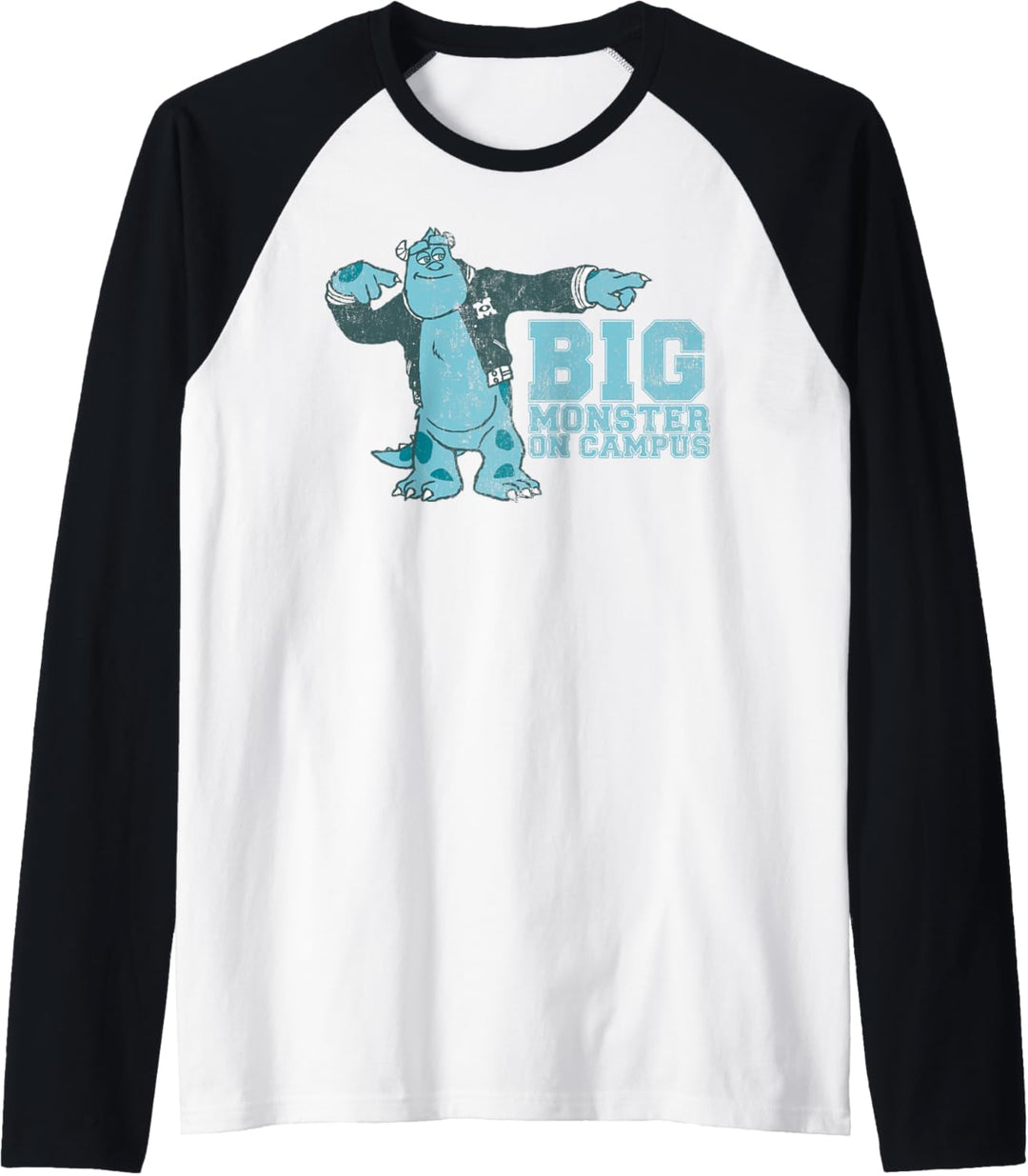 Disney Pixar Monsters University Sulley Raglan
