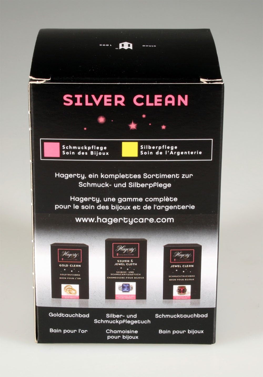 Hagerty Silver Clean 170 ML – Pulizia Bad per Gioielli in Argento.