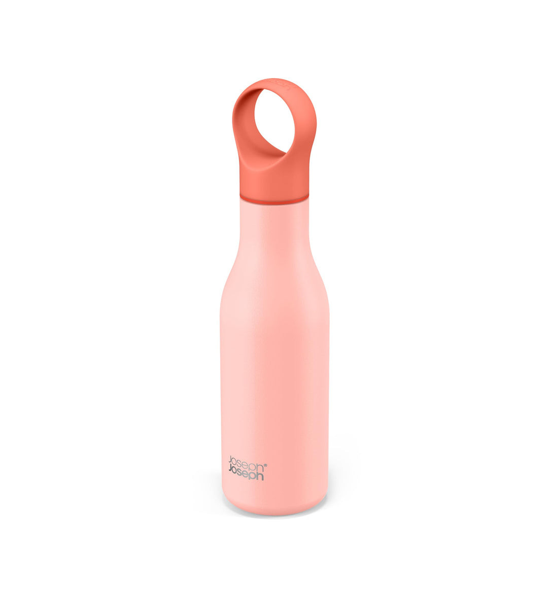 Joseph Joseph Loop™ Vakuumisolierte Trinkflasche 500 ml - Koralle Coral, Coral