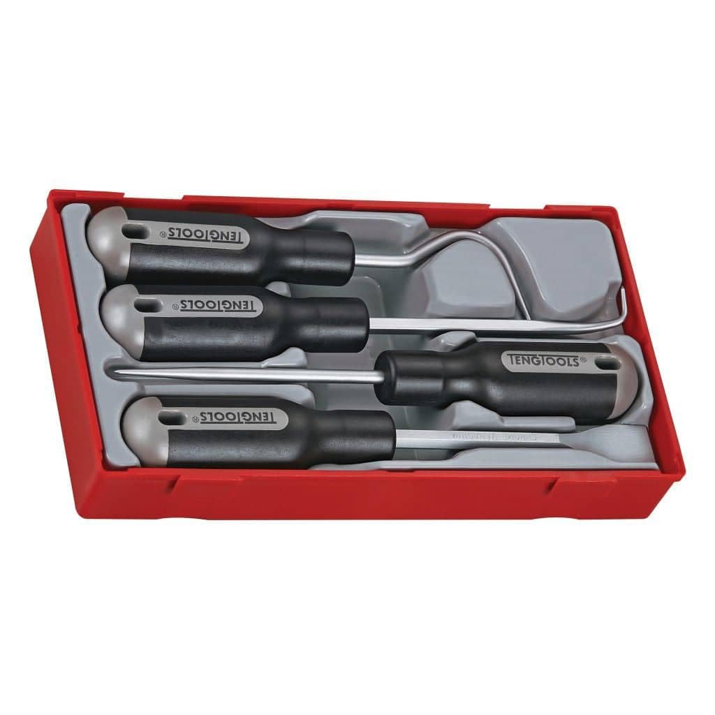 Teng Tools TENTTSR04 Teng TTSR04 Schaber-Set, 4-teilig